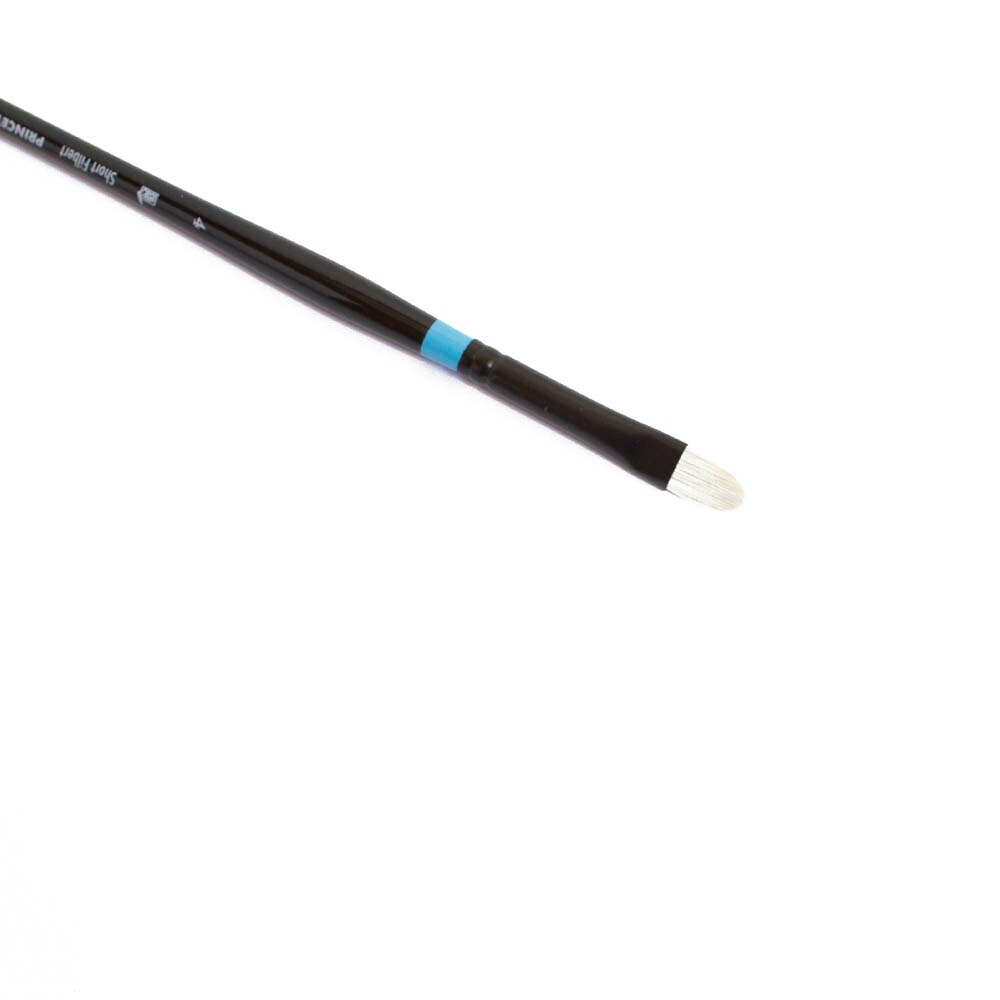 Princeton, Brushes, Art & School, SynthBristle, Oil Acryc, Aspen, Short Handle, Filbert, 4, 398170